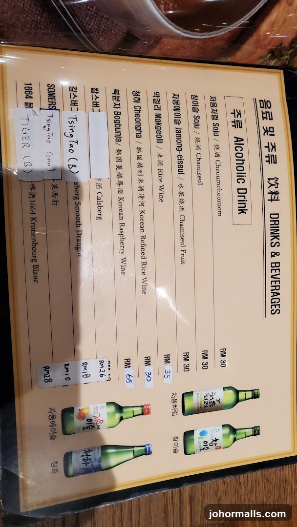 DRINKS & BEVERAGES