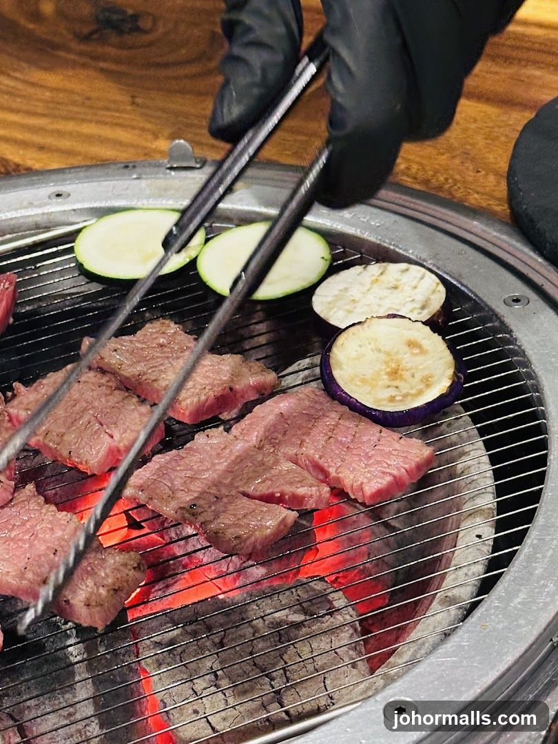 Grilling Meat and Vegetables