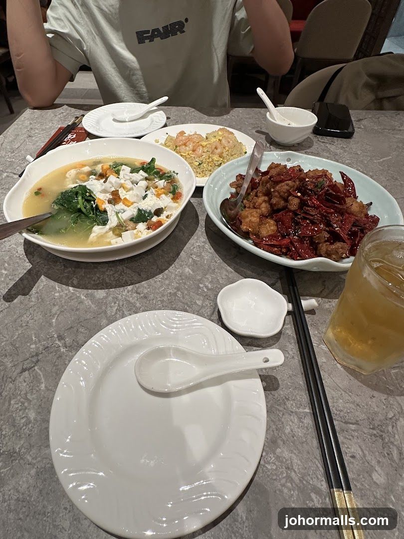 Chinese Food Spread
