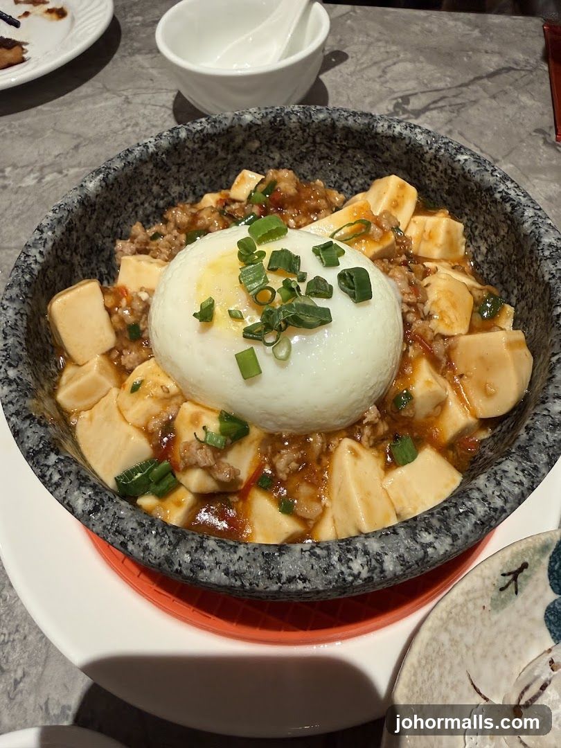 Mapo Tofu with Egg