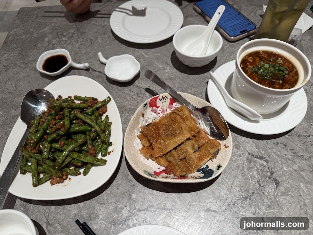 Chinese Food Spread