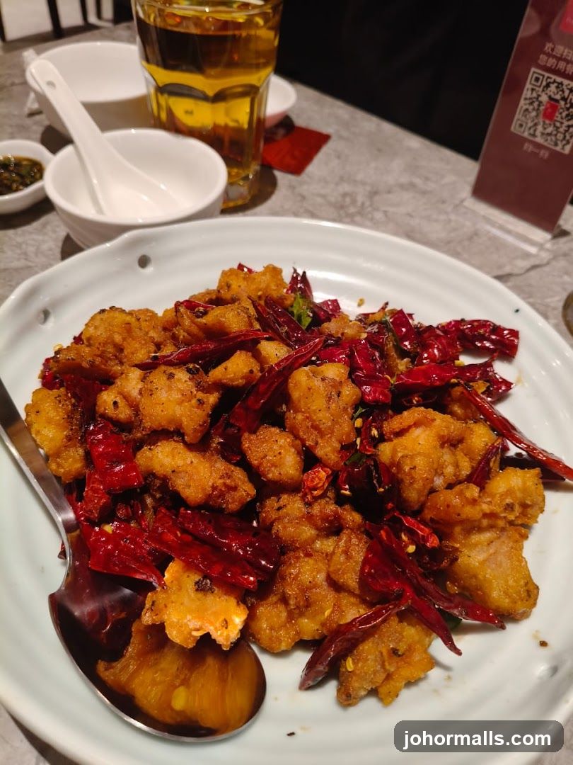 Spicy Fried Chicken with Dried Chilies