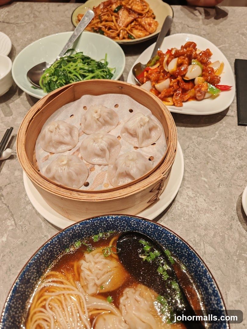 Chinese Food Spread