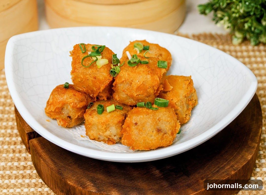 Fried Taro Bites