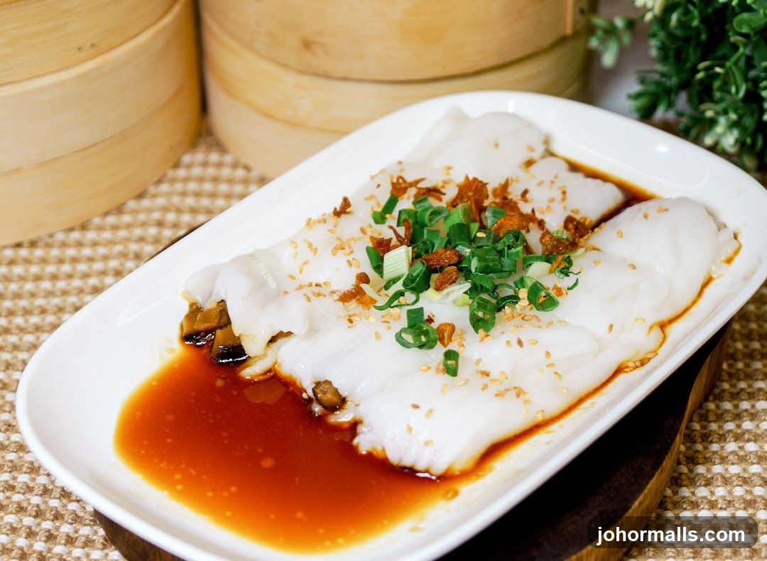Steamed Rice Noodle Rolls
