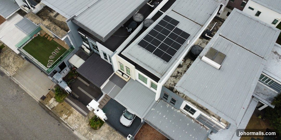 Aerial View of Modern Houses