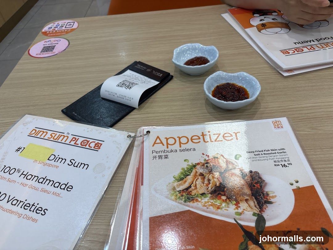 Dim Sum Place Menu