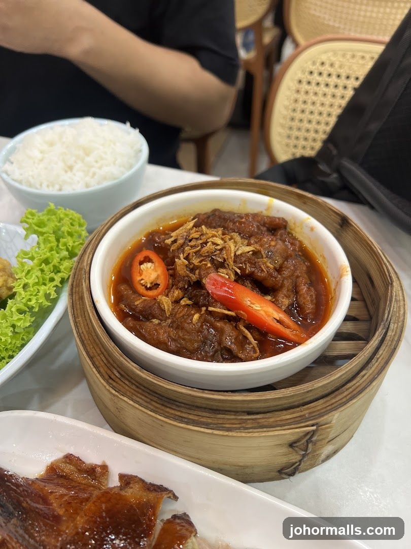 Dim Sum Dish with Rice