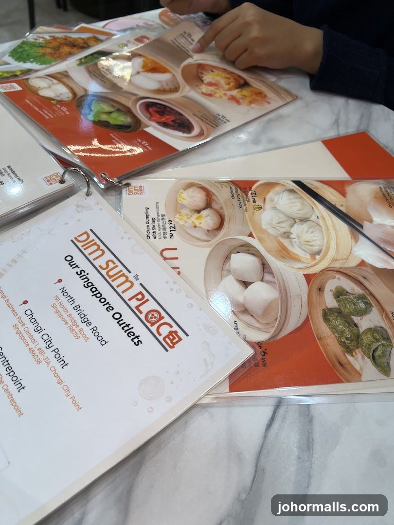 Dim Sum Menu