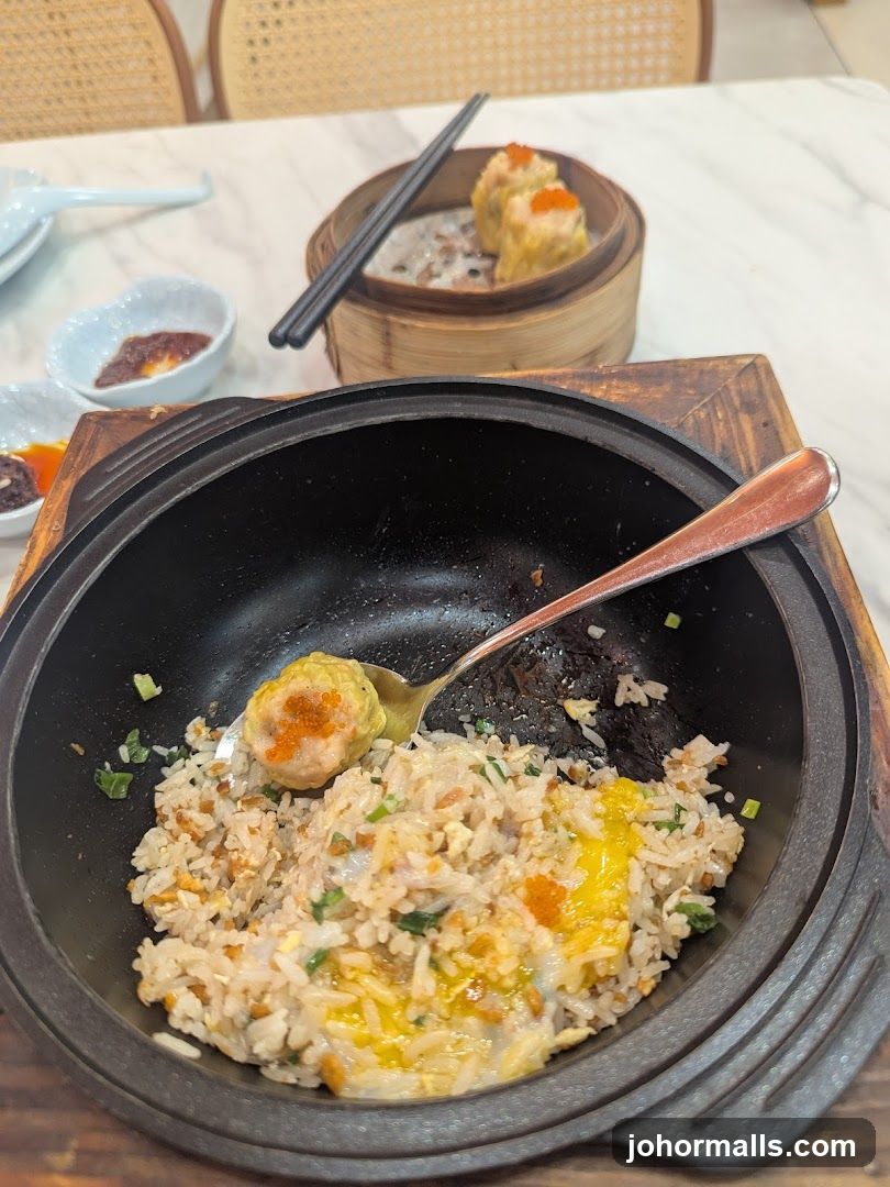 Fried Rice with Dim Sum