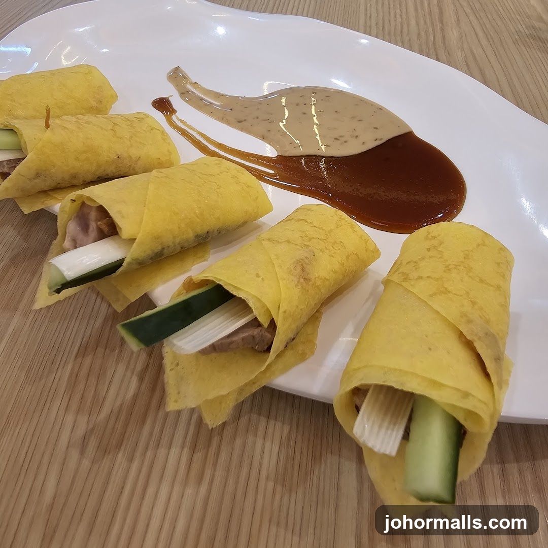 Peking Duck Wraps
