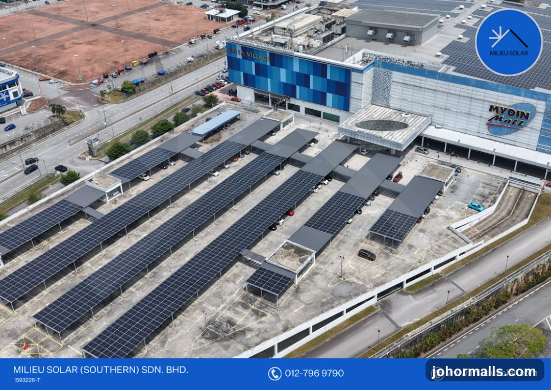 Solar Panel Installation at a Mall