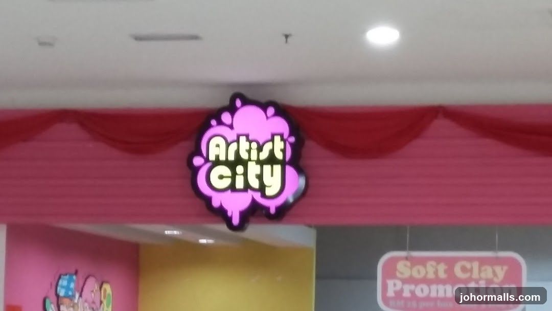 Artist City Sign and Soft Clay Promotion