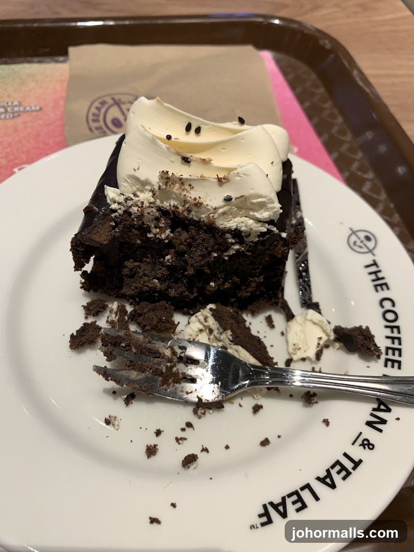 Chocolate Cake Slice
