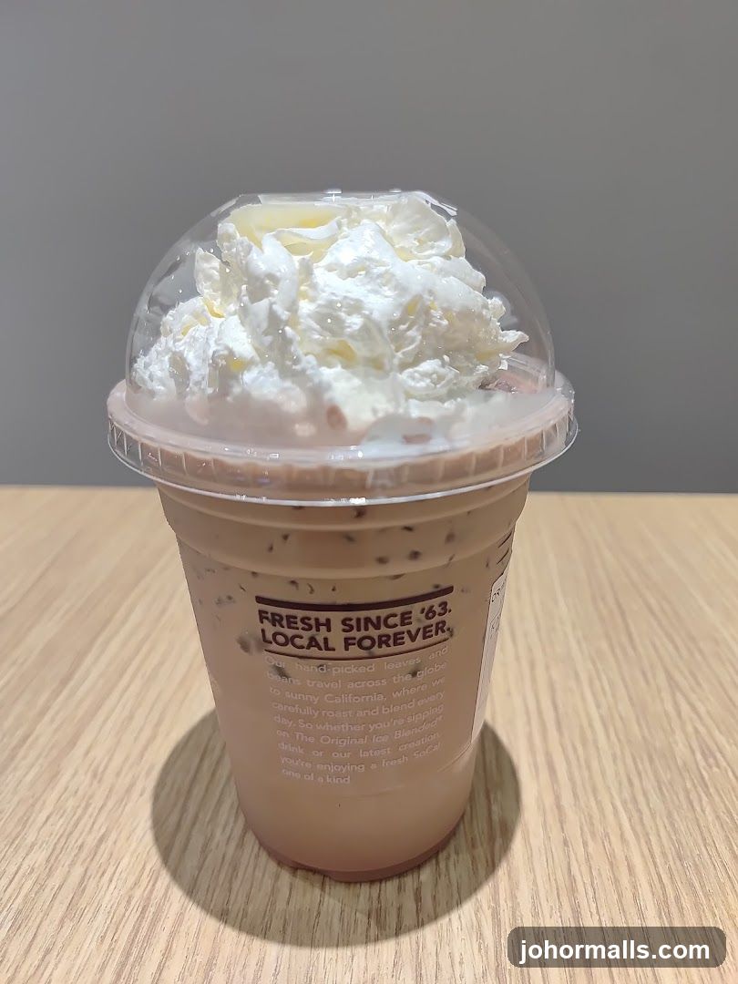 Iced Coffee with Whipped Cream