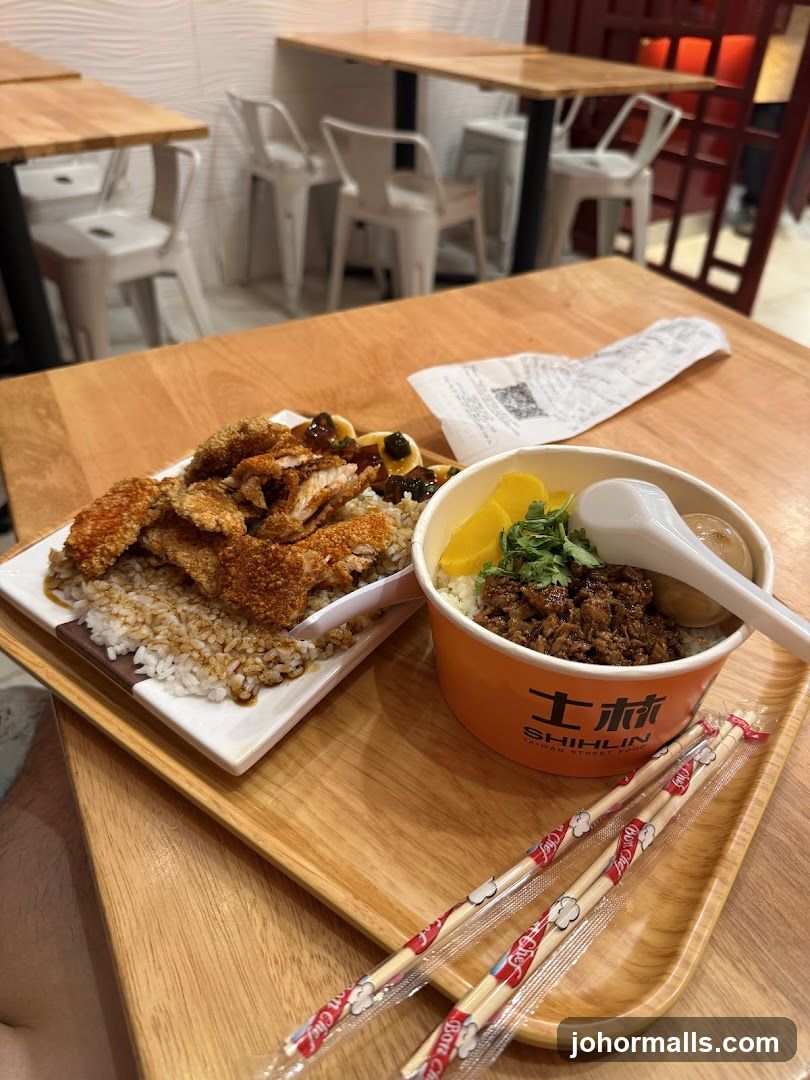 Taiwanese Street Food Meal