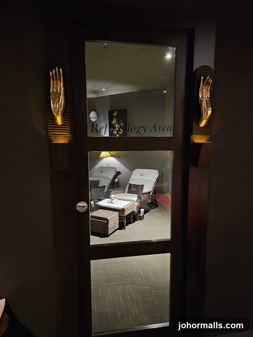 Reflexology Area Entrance