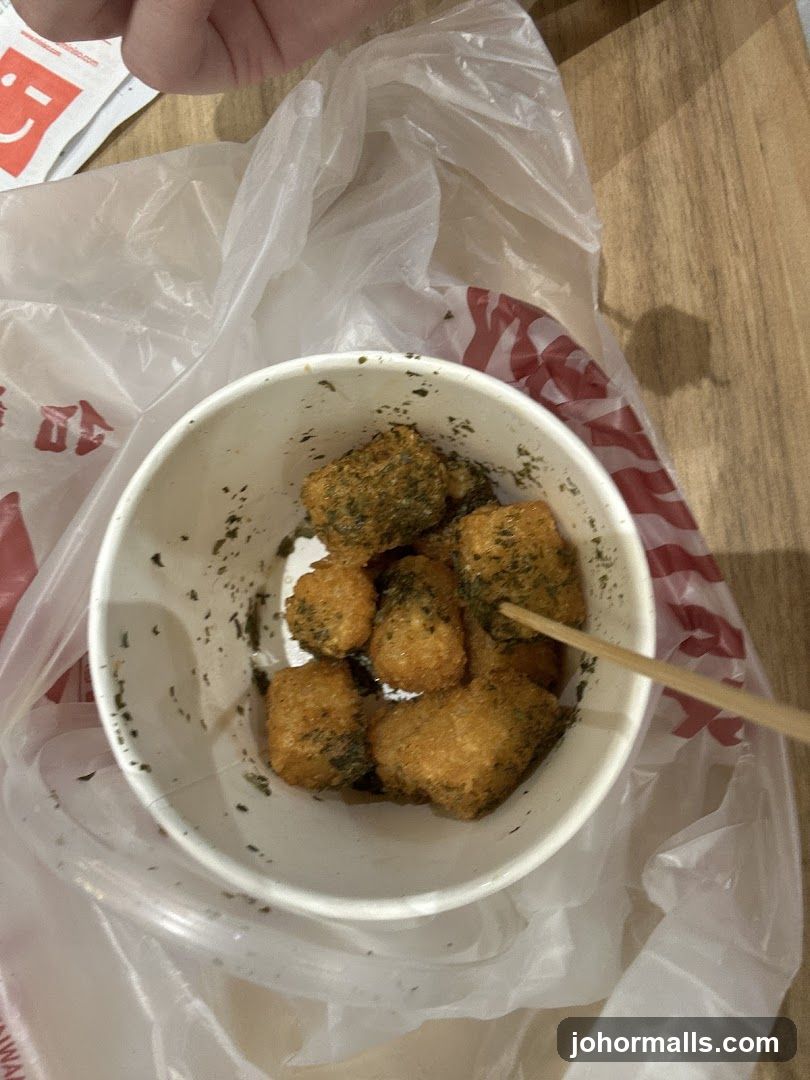 Fried Snacks in a Container