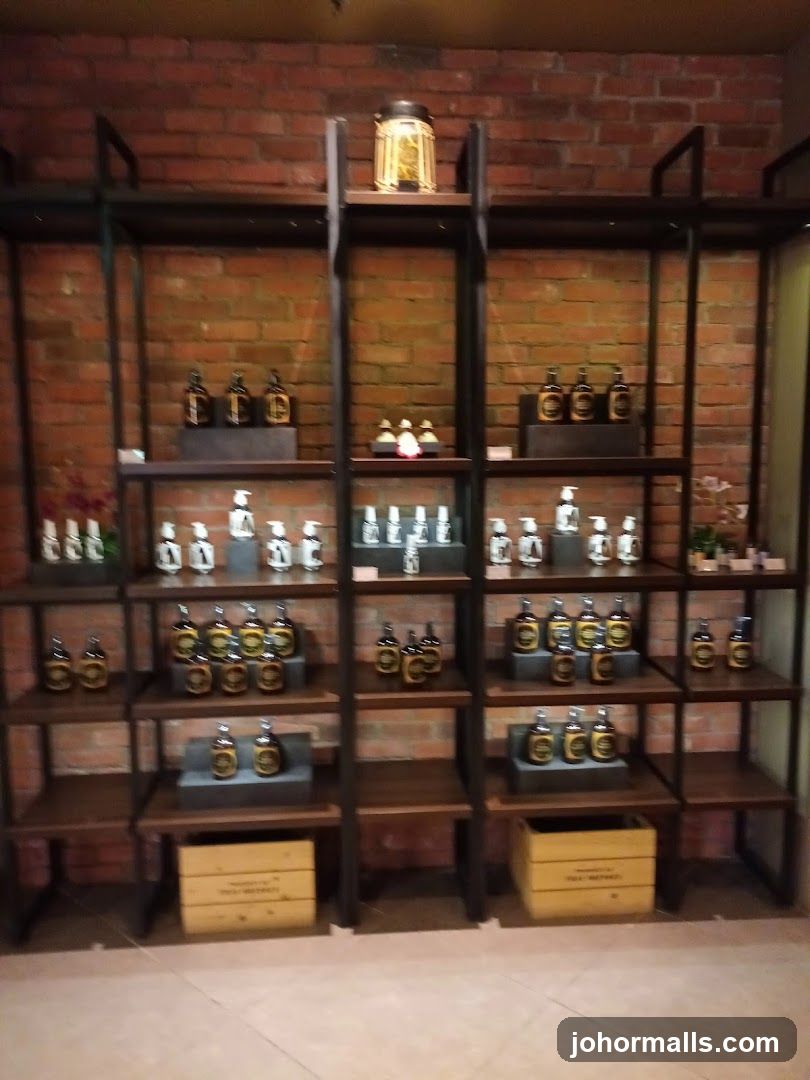 Bottles on Shelves
