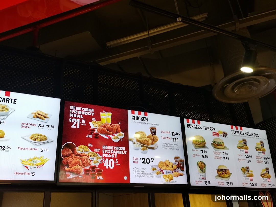 KFC Menu