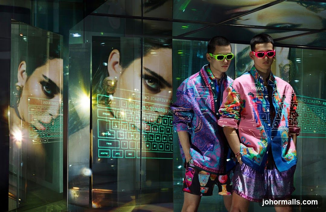 Versace Campaign Display