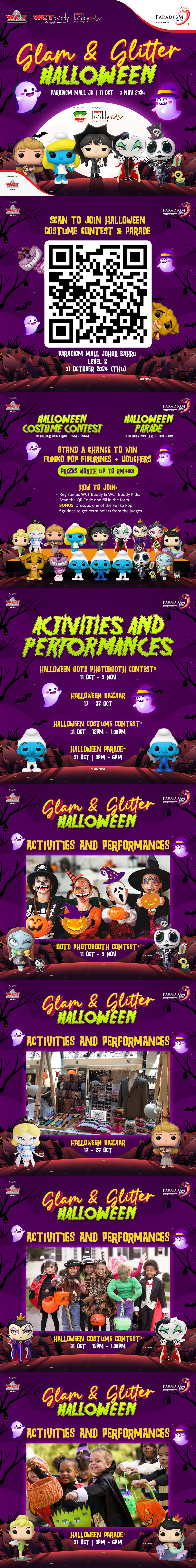 Glam & Glitter Halloween at Paradigm Mall Johor Bahru