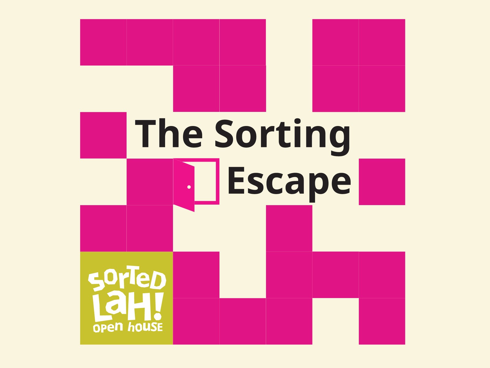 IKEA Sorted Lah The Sorting Escape campaign art for the 2026 open house