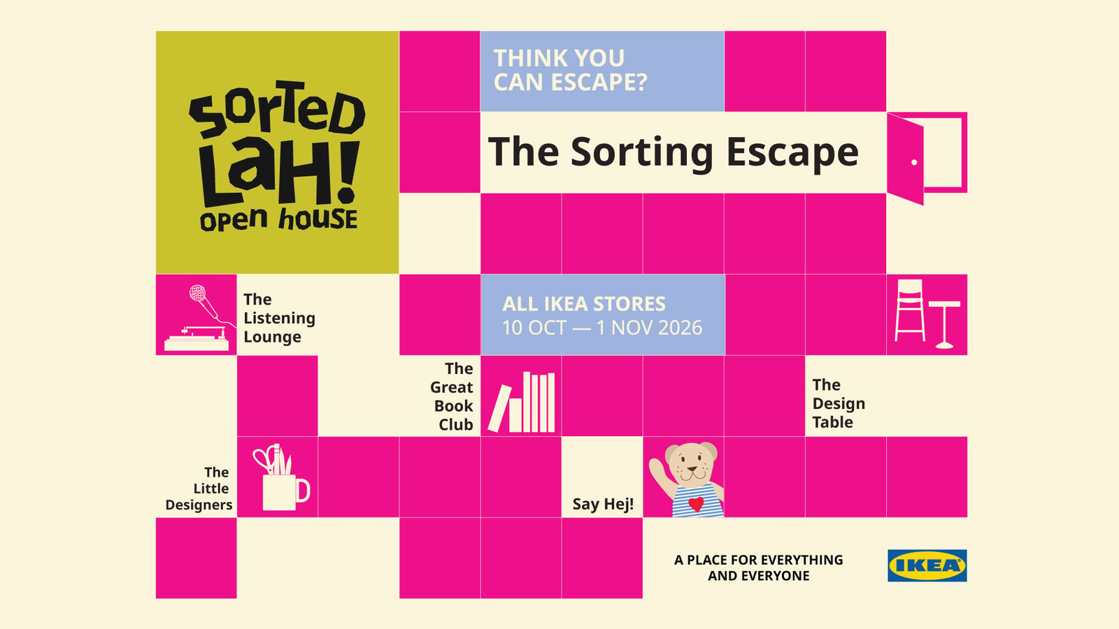 IKEA Tebrau Sorted Lah Open House, last weekend 31 Oct to 1 Nov 2026
