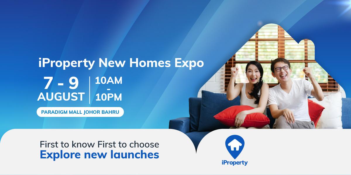 iProperty New Homes Expo at Paradigm Mall JB: Win a 999 Gold Coin and Samsung Prizes Worth RM100,000 (7-9 Aug)