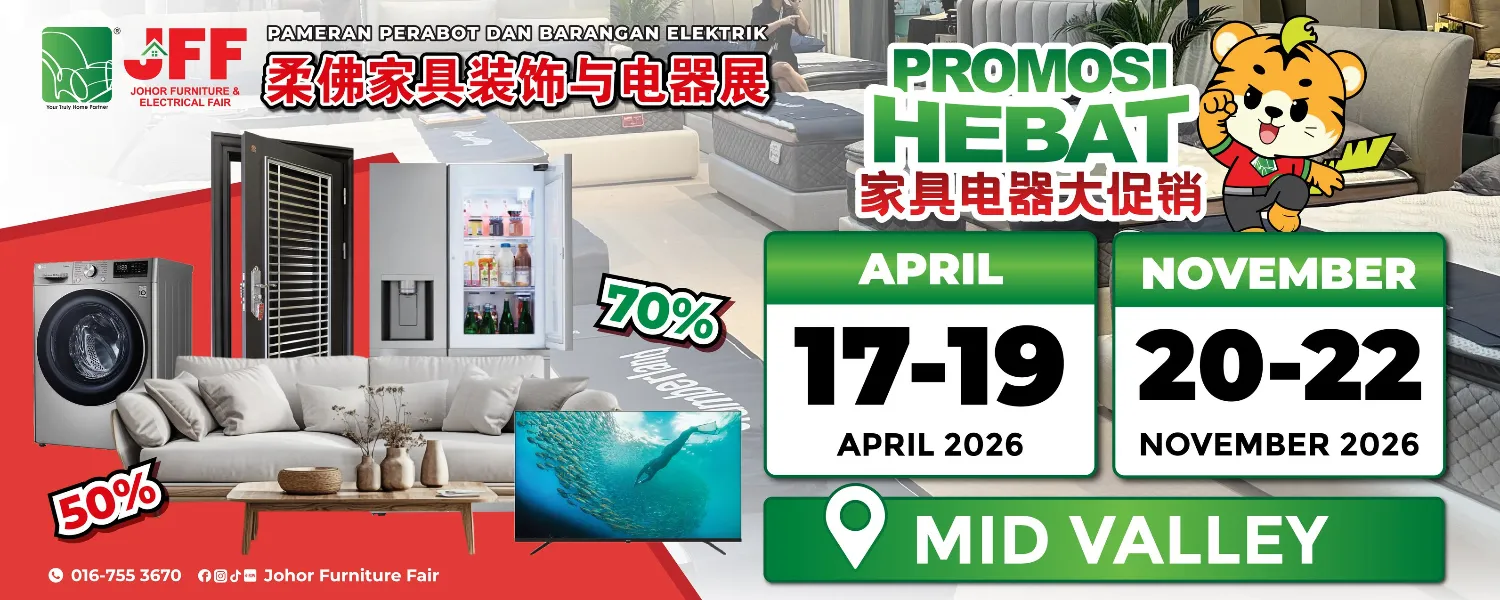 Johor Furniture & Electrical Fair 2026 at Mid Valley Southkey