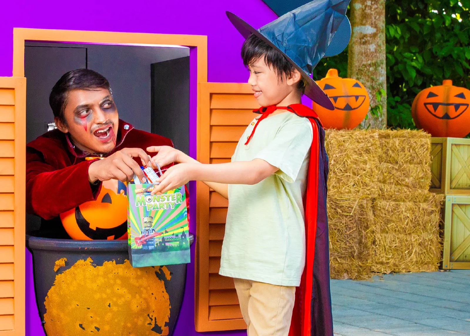 Families at LEGOLAND Malaysia Theme Park during Brick-or-Treat 2026