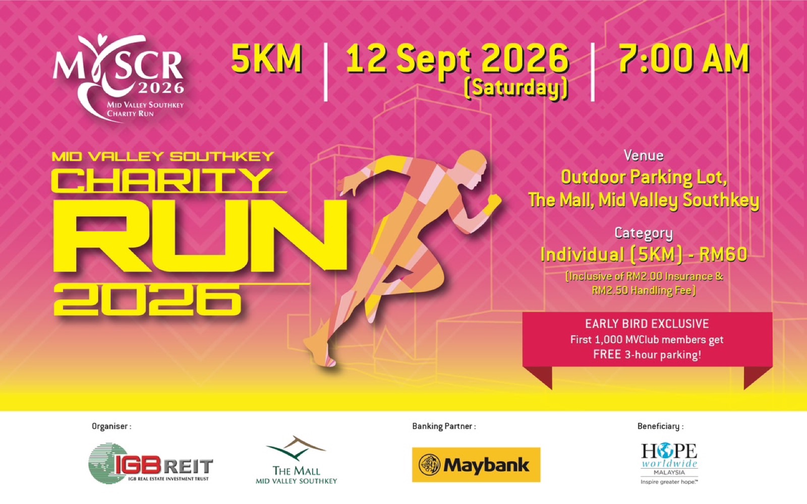 Mid Valley Southkey Charity Run 2026: Register by 1 September