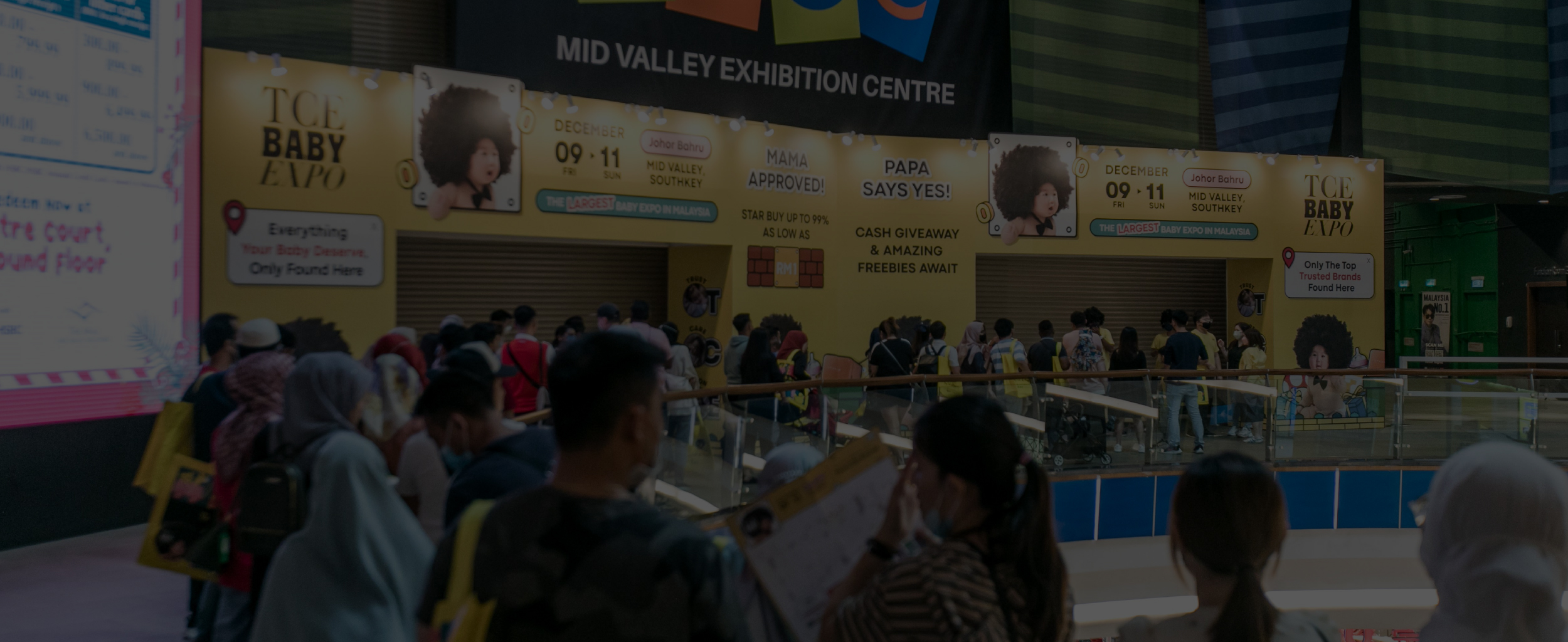 Mid Valley Exhibition Centre Johor Bahru, venue for the 64th TCE Baby Expo in November 2026