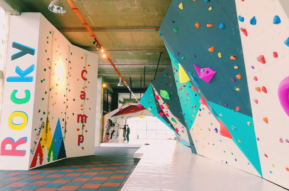 Rocky Basecamp climbing gym inside Aeon Tebrau City
